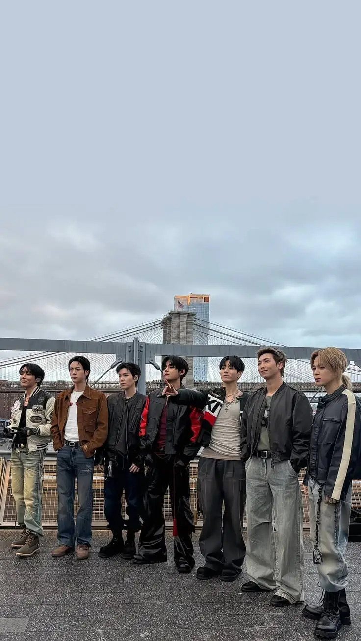 ai character: BTS  background