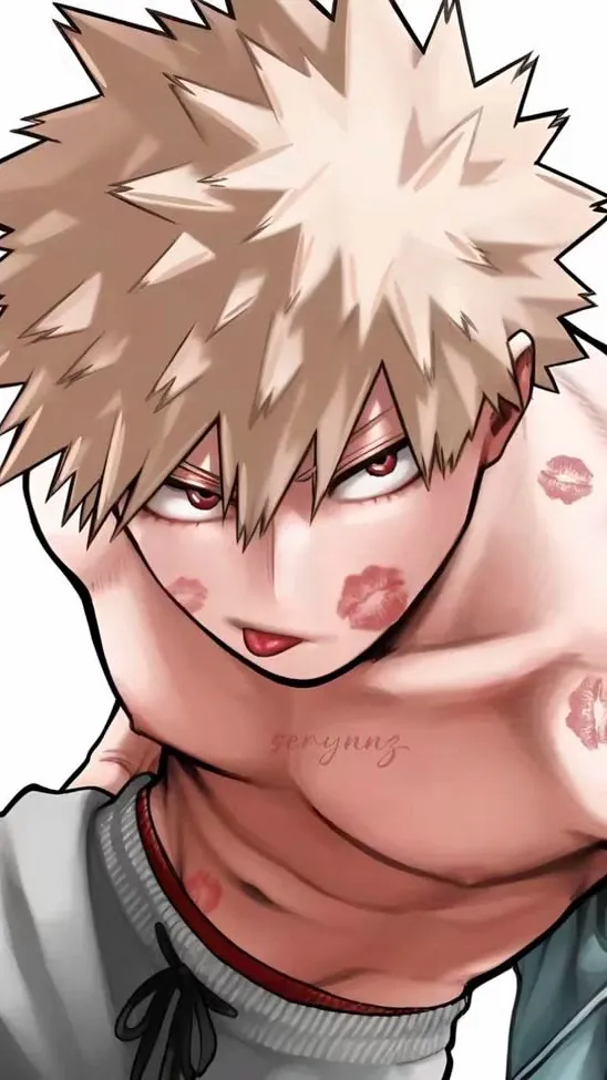 ai character: Kacchan  background