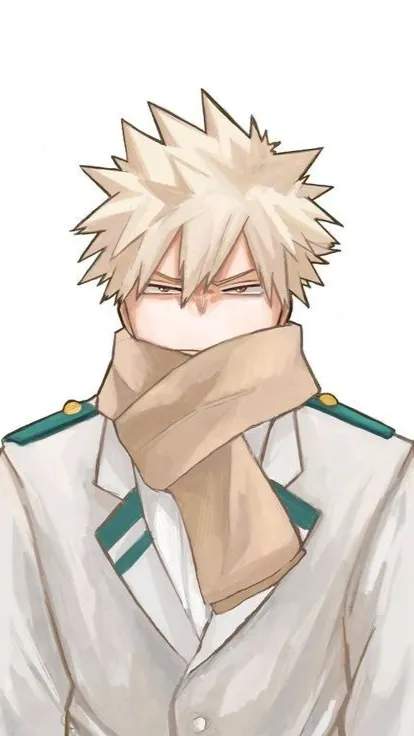 ai character: Kacchan  background