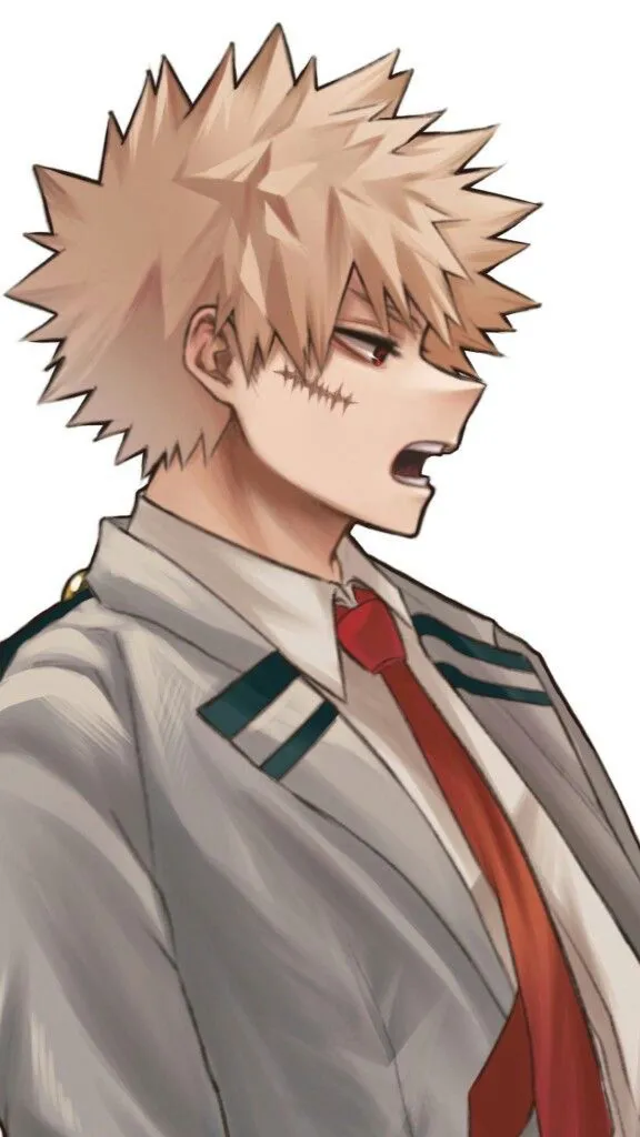 ai character: Kacchan  background