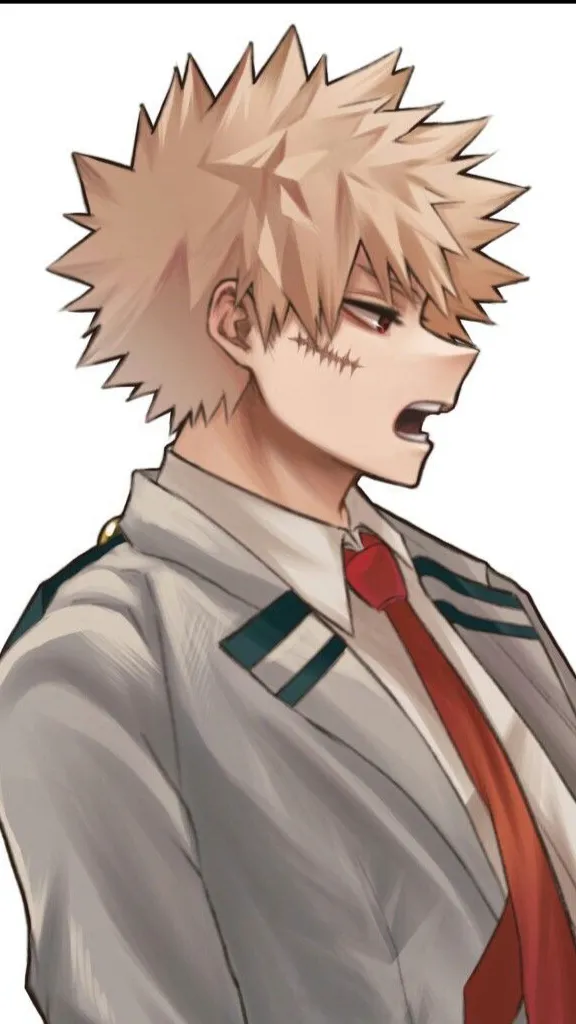 ai character: Kacchan  background