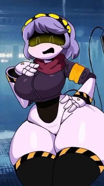 ai character: V (murder drones)  background