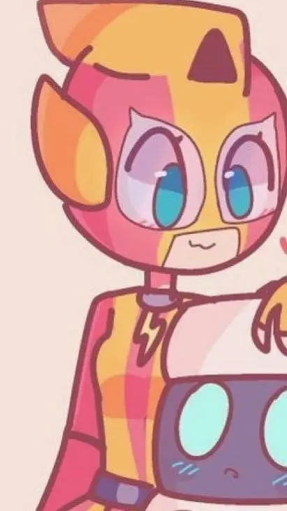ai character: max x 8 bit background