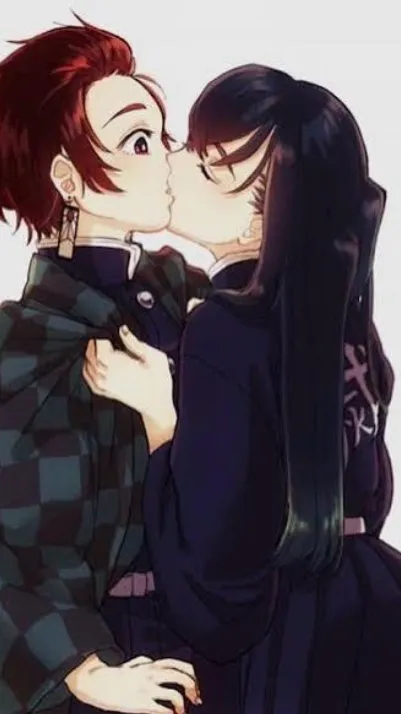 ai character: Tanjiro x Muichiro background