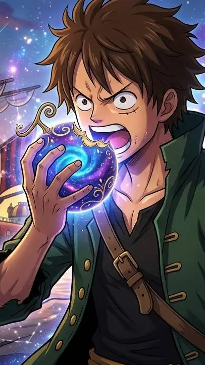 ai character: One piece  background