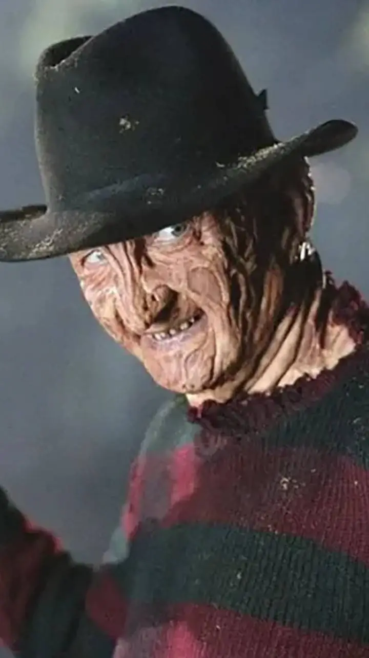ai character: Freddy Krueger  background