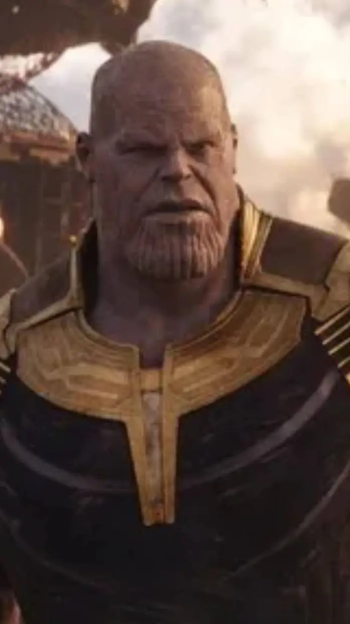ai character: Thanos  background