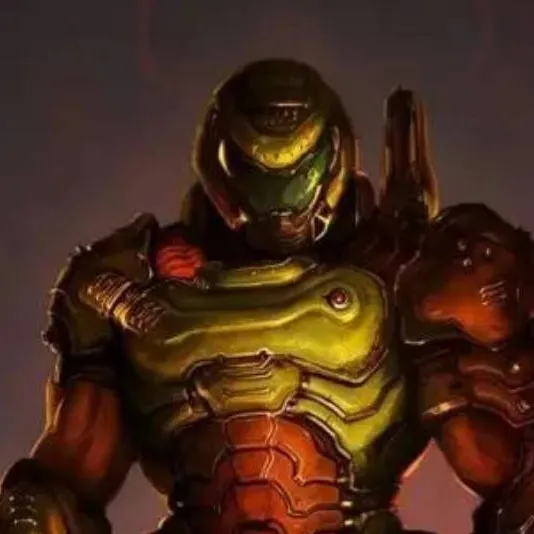 chat with ai character: Doom Slayer 