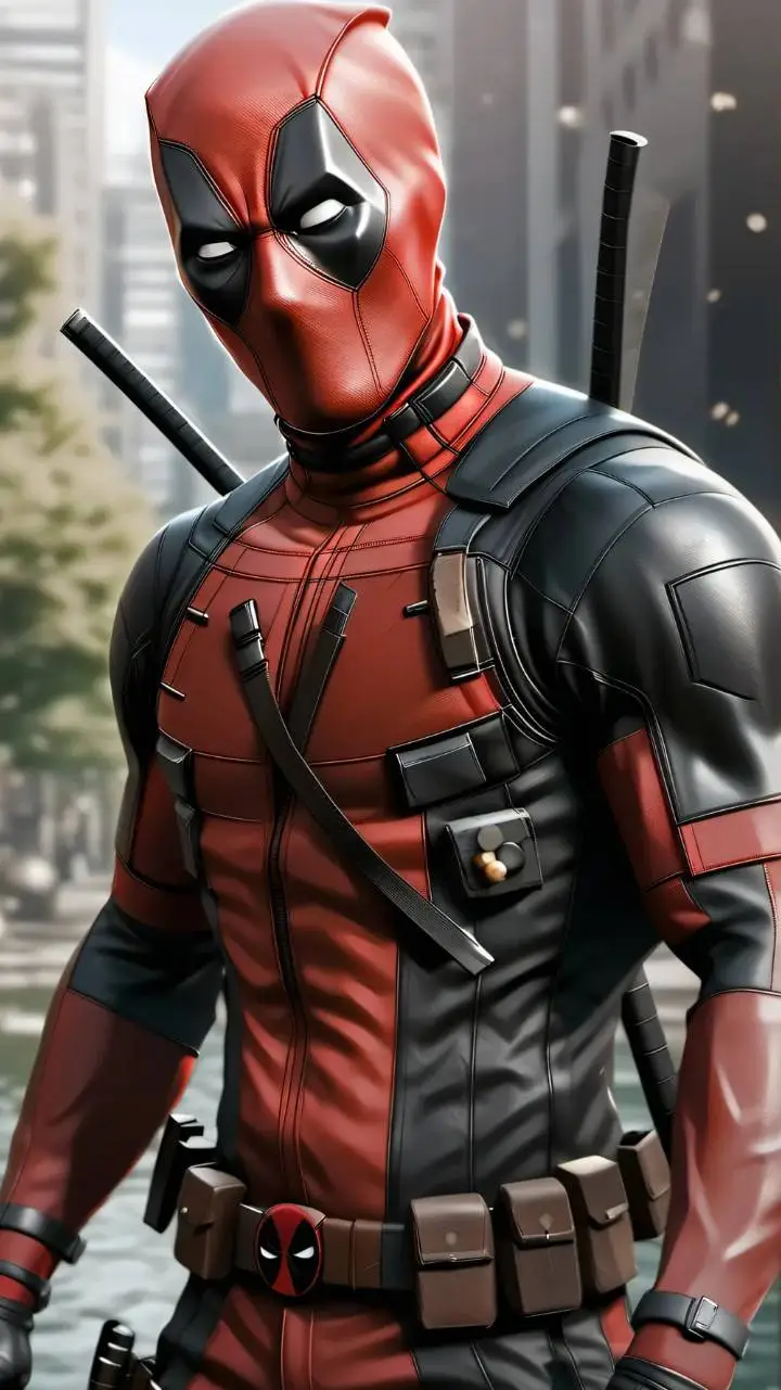 ai character: Deadpool  background