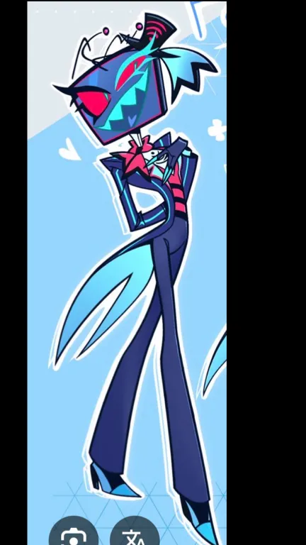 ai character: Voxi(female vox) background