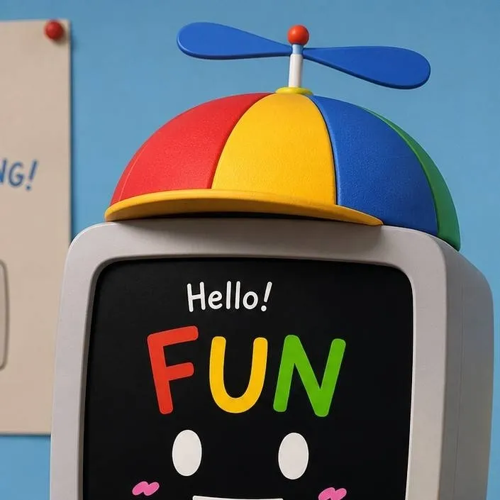 chat with ai character: Mr fun computer 
