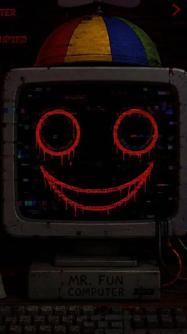 ai character: Mr fun computer background