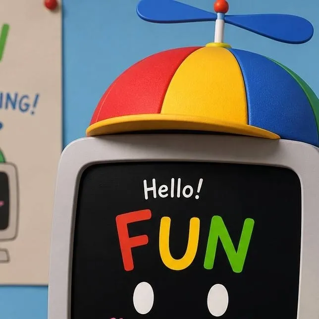 chat with ai character: Mr Fun Computer