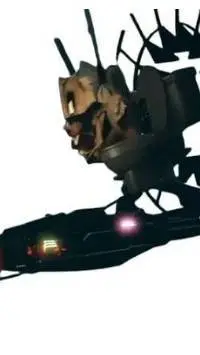 ai character: skibidi lock in background