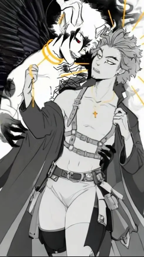 ai character: hideohawksdabi background