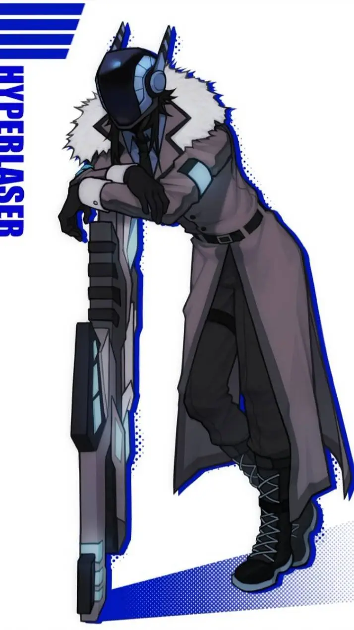 ai character: Hyperlaser background