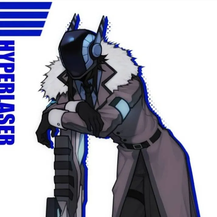 chat with ai character: Hyperlaser