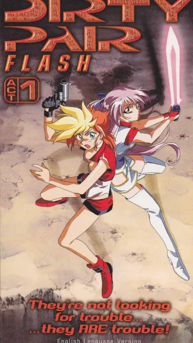 ai character: dirty pair flash  background