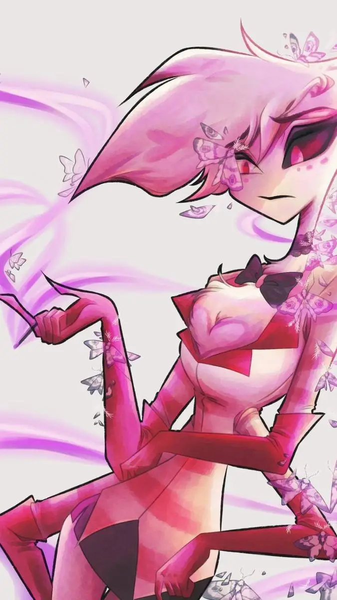 ai character: Angel Dust background