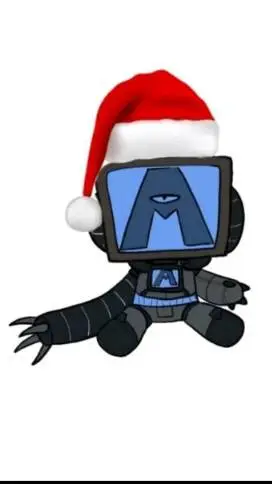 ai character: A. M navideño XD background