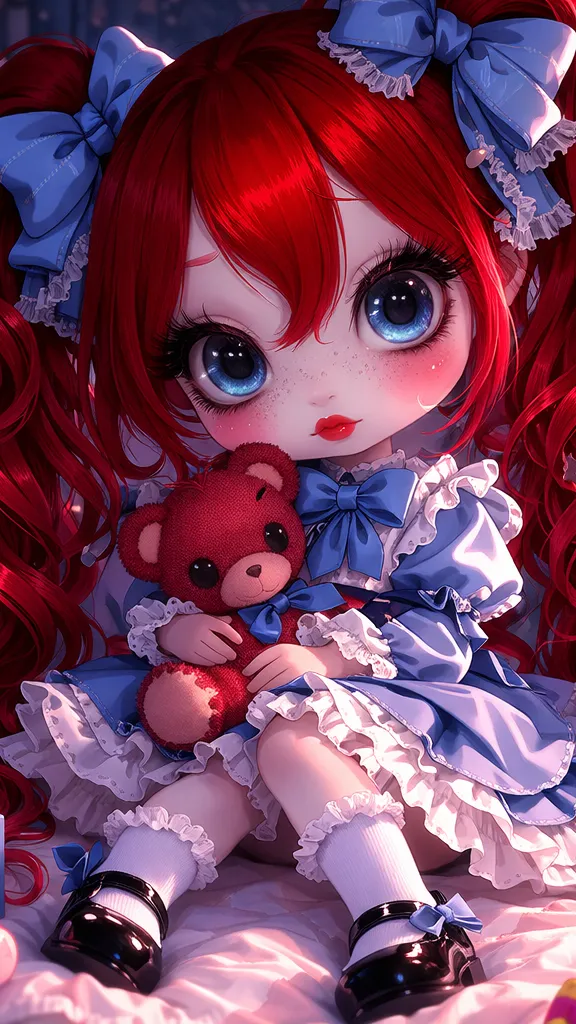 ai character: Poppy background