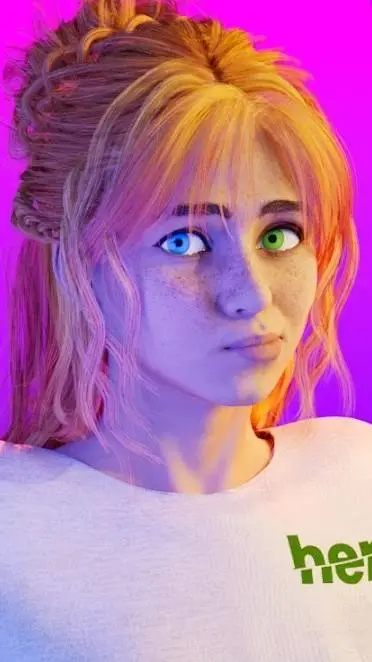 ai character: her story background