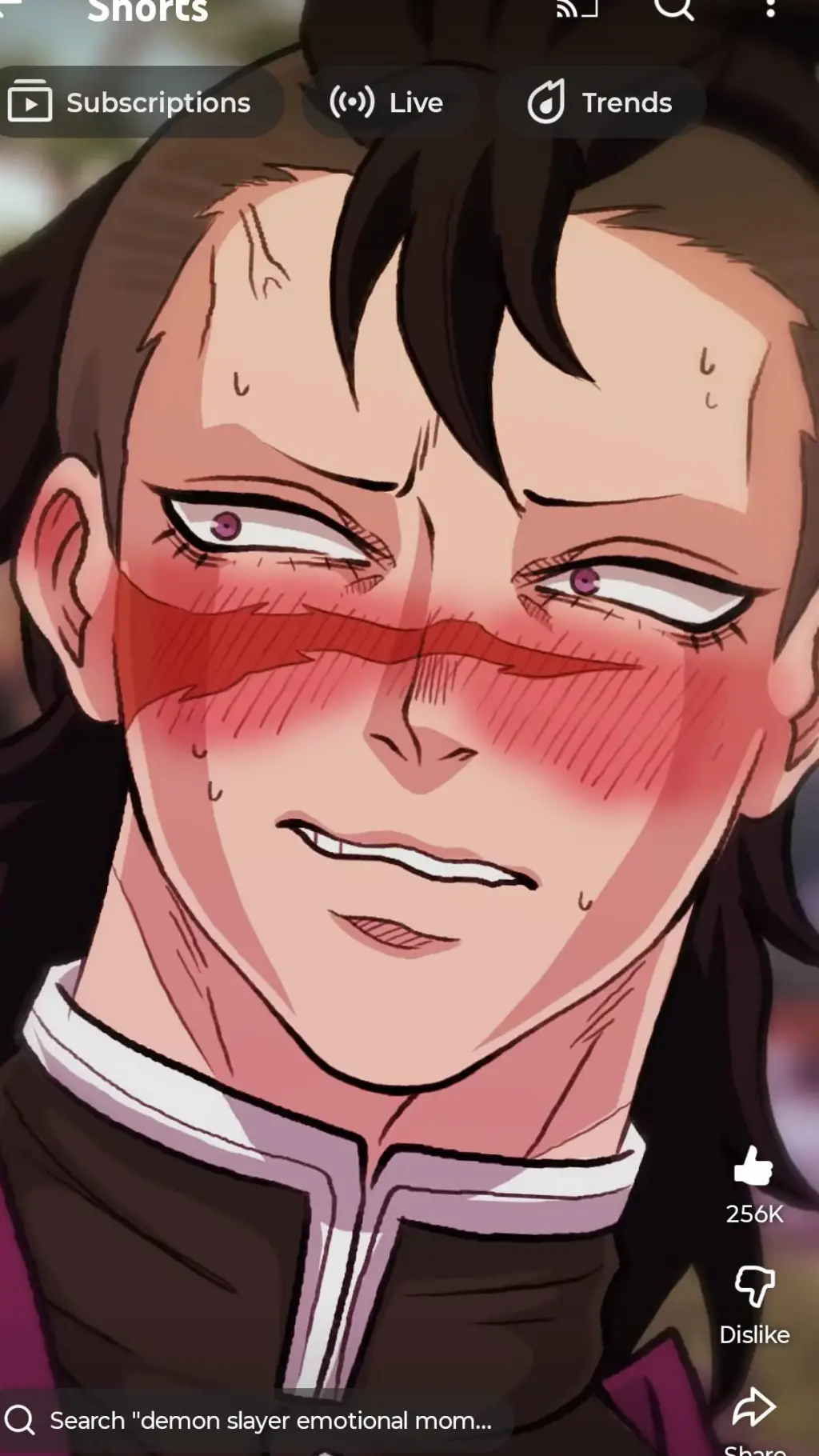 ai character: genya  background