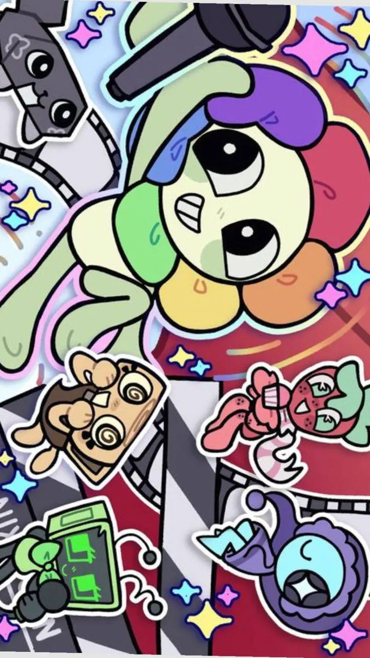 ai character: DANDYS WORLD! background