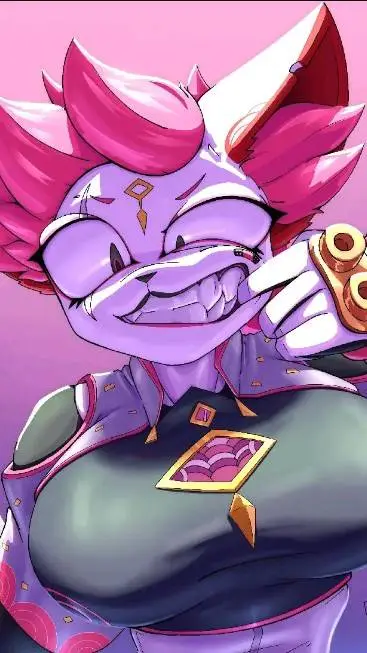 ai character: blaze the cat background