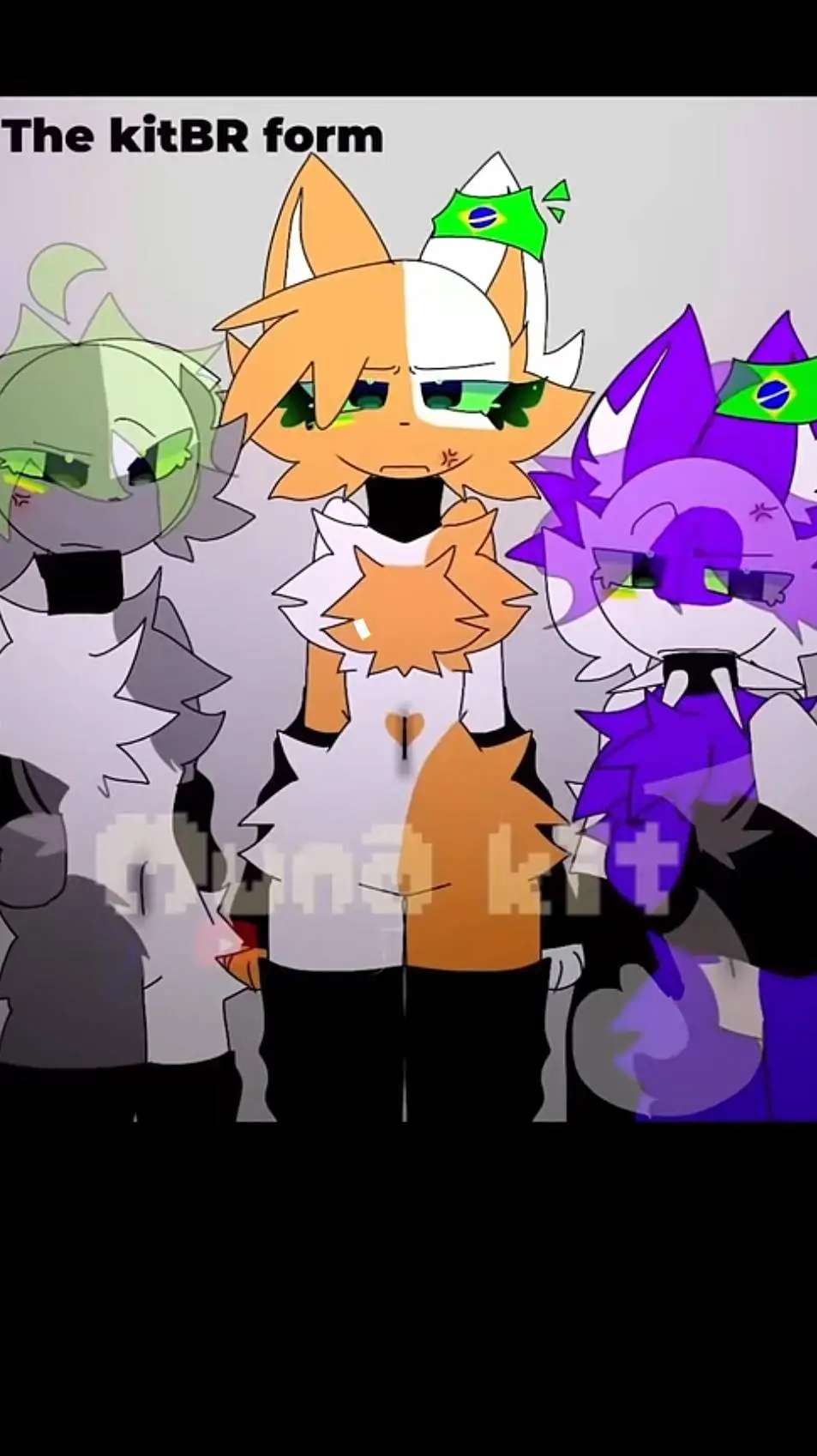 ai character: trio furry  background