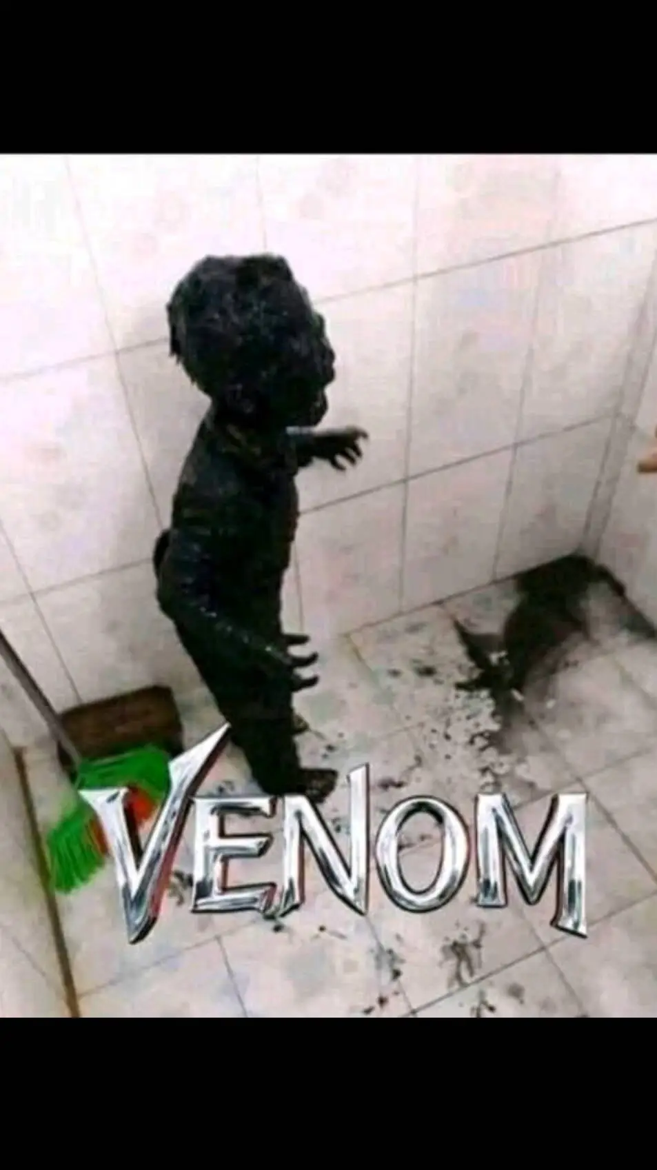 ai character: venom  background