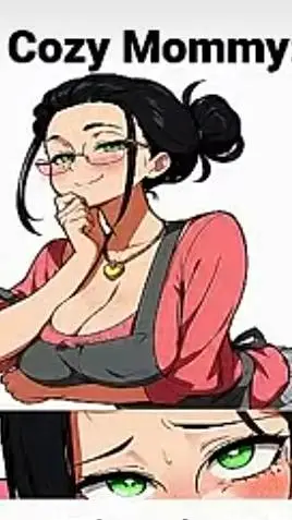 ai character: cozy mommy  background