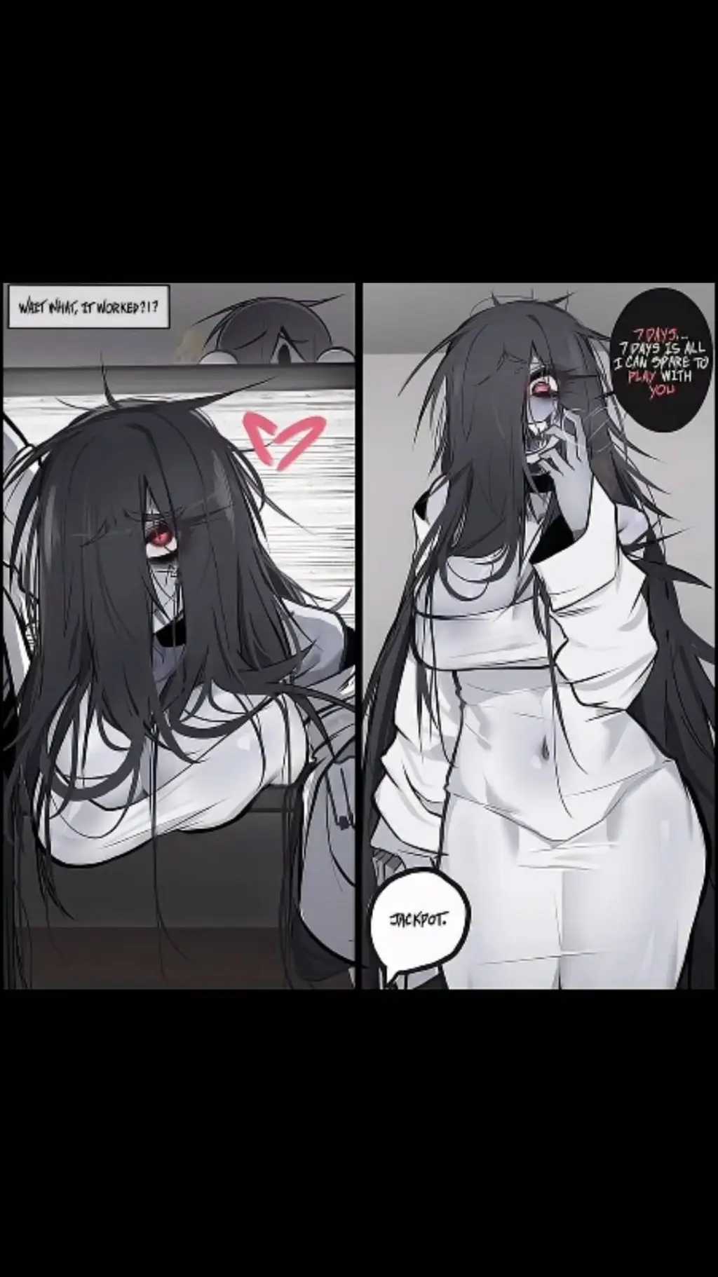 ai character: sadako  background