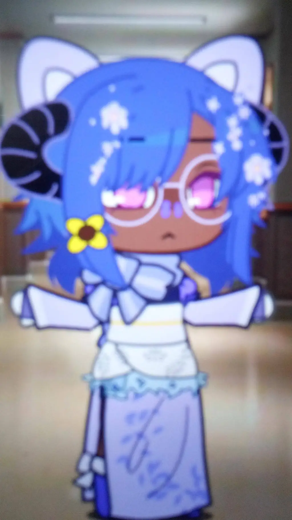 ai character: Floyd cloud background