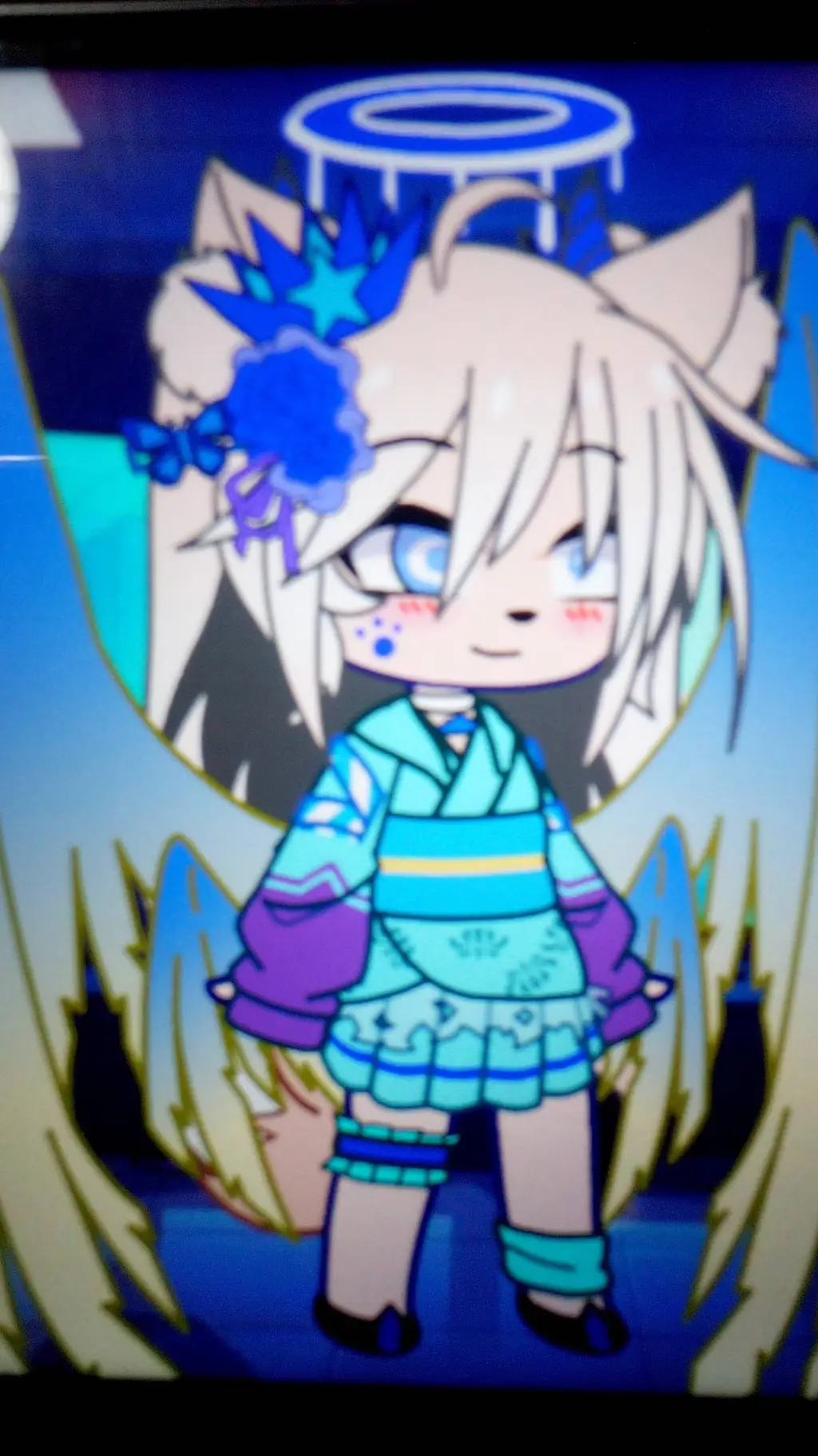 ai character: ✨💙Cecilia goosey💙✨ background
