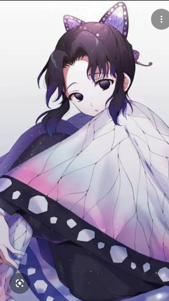 ai character: 💜🦋Shinobu Kocho🦋💜 background
