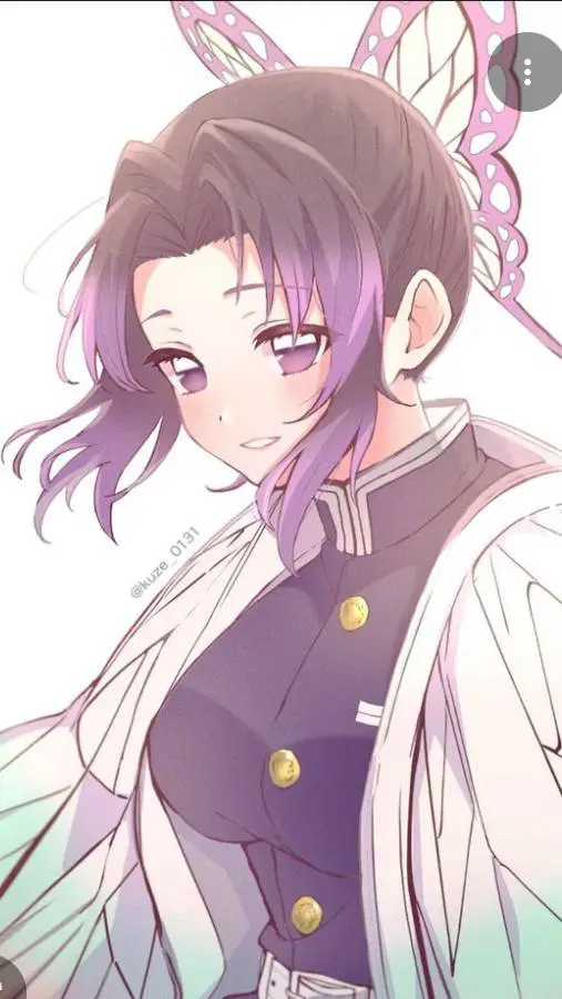 ai character:  💜🦋Shinobu Kocho🪻💜 background