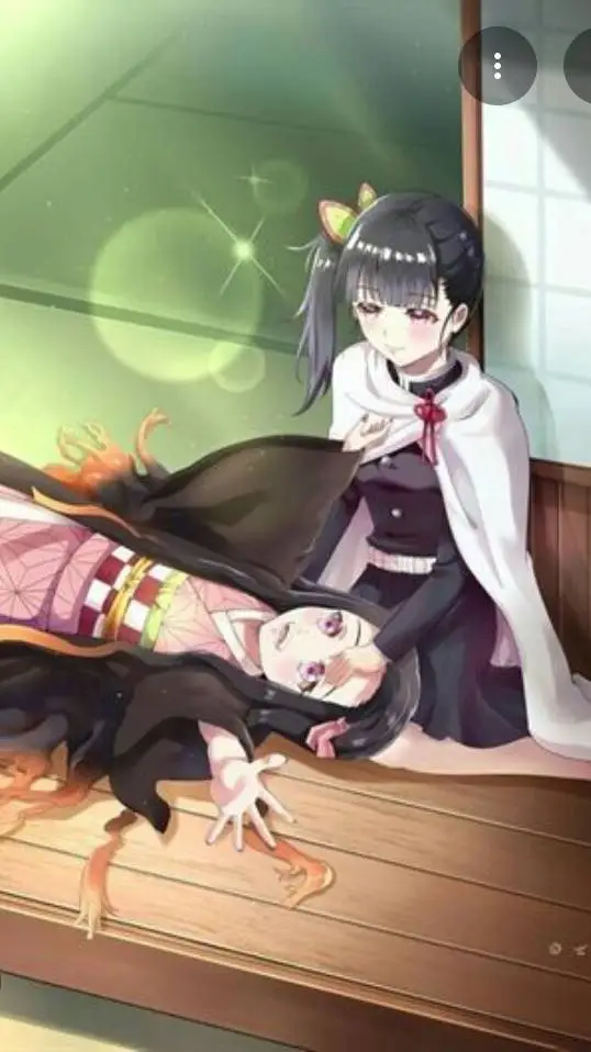 ai character: Kanao x Nezuko  background