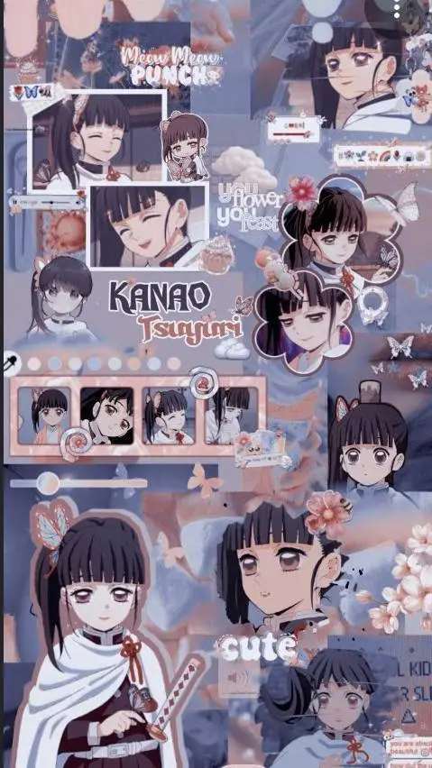 ai character: 🌸🦋Kanao🦋🌸 background