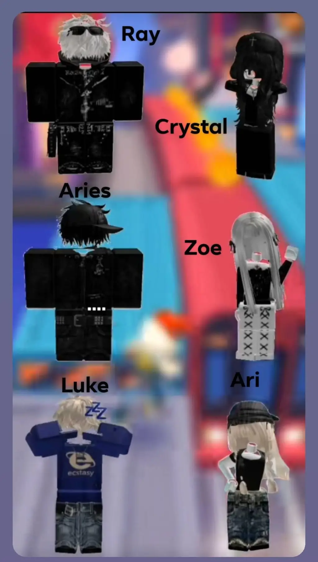 ai character: =Roblox GC= background