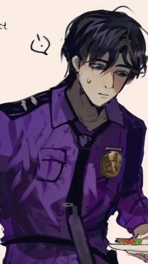 ai character: Micheal afton background