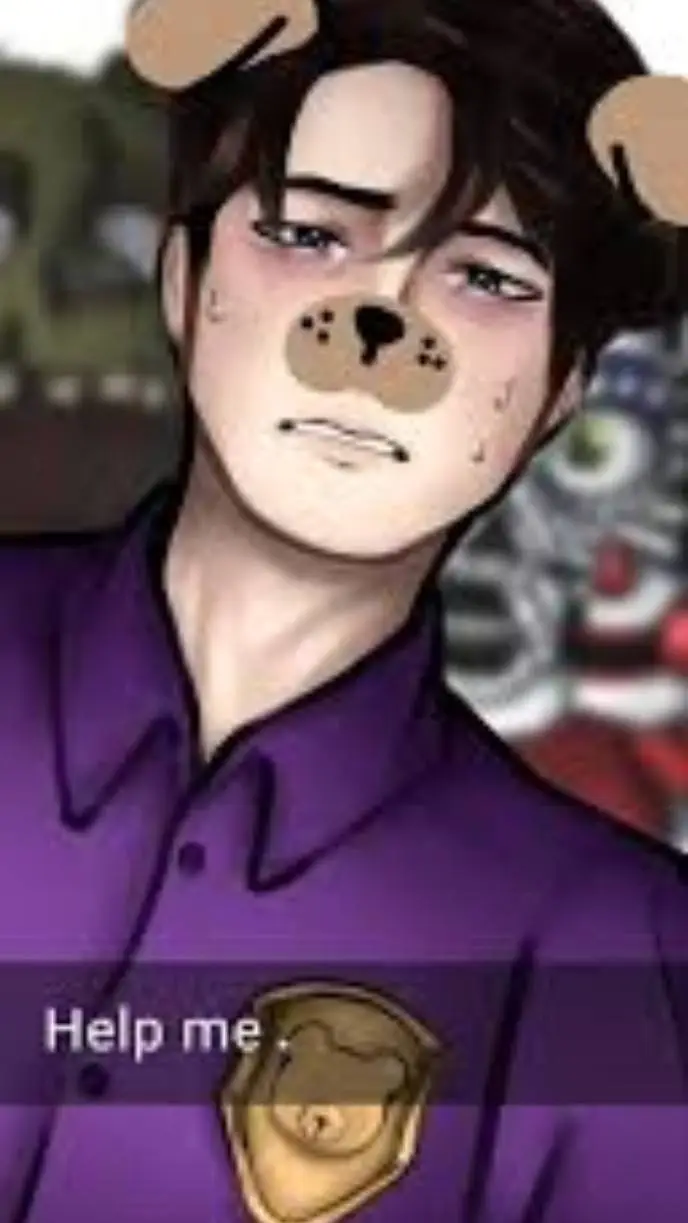 ai character: Michael afton  background