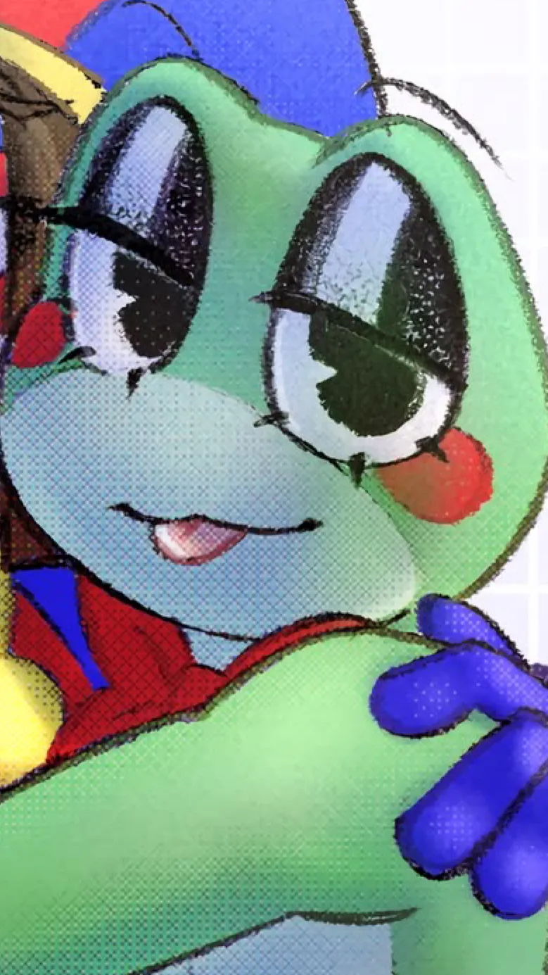 ai character: Ribbit background