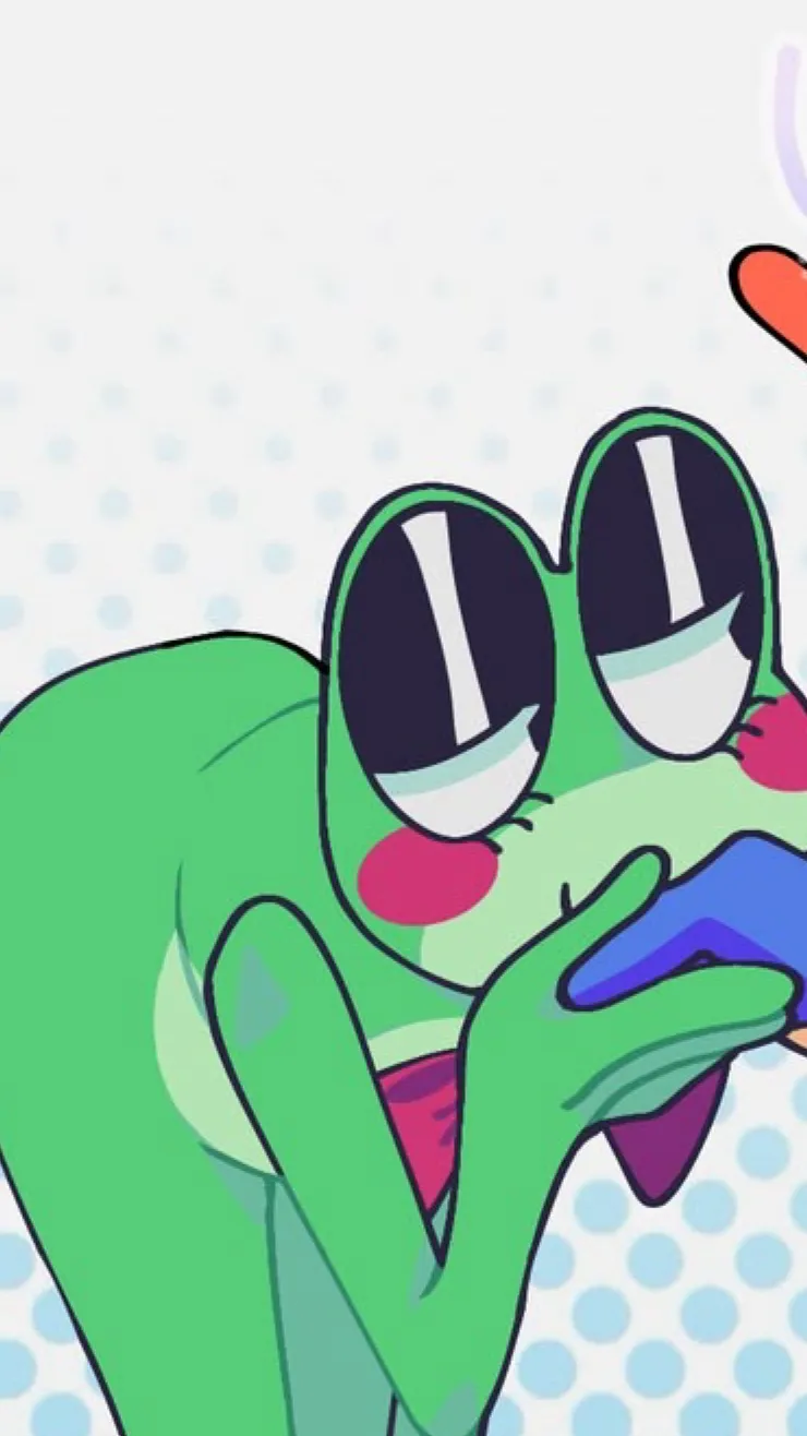ai character: Ribbit background