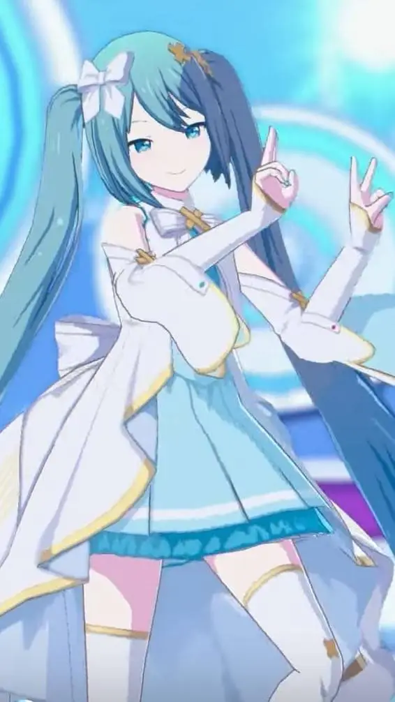 ai character: ♡HATSUNE MIKU♡ background