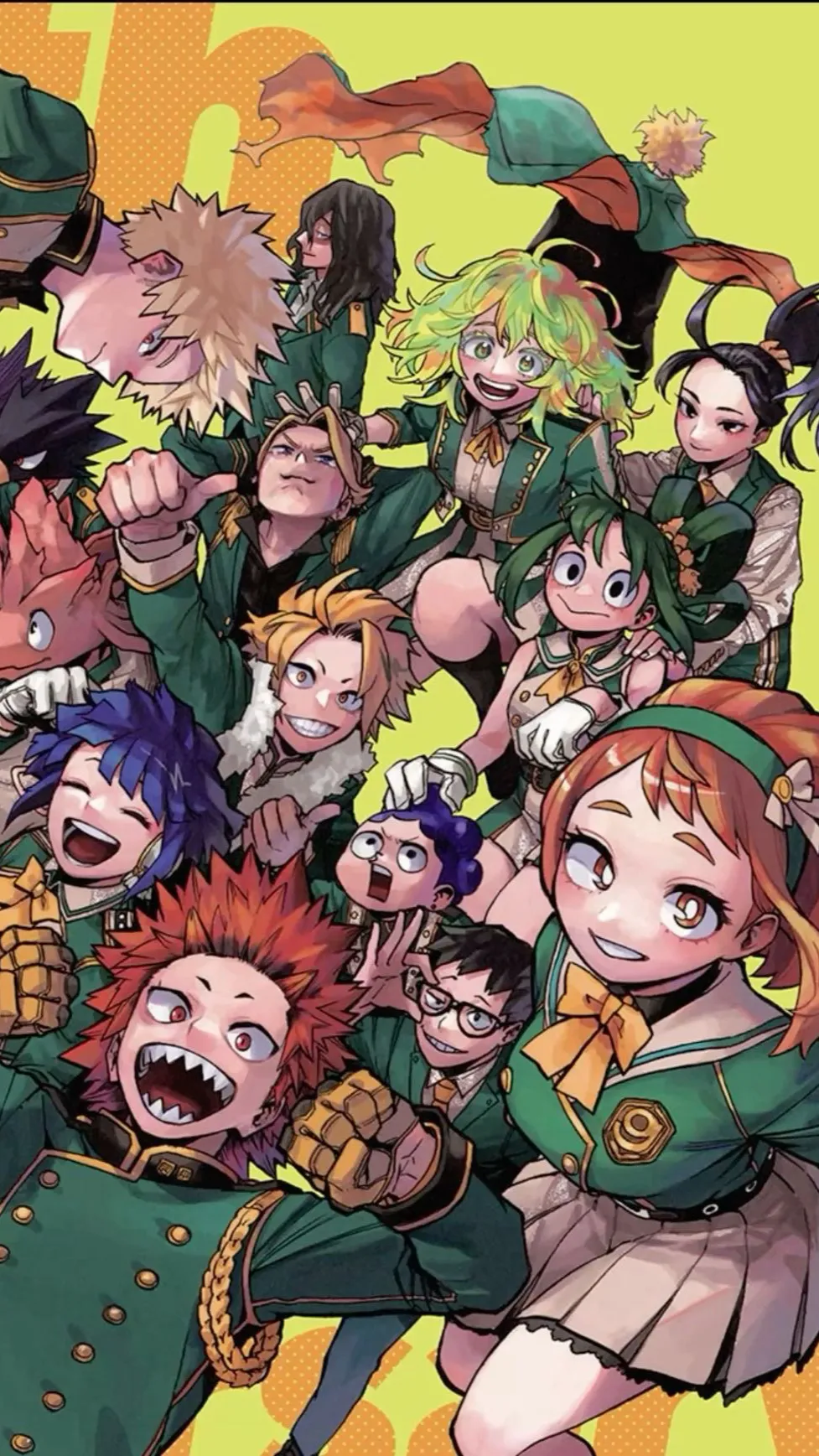 ai character: MHA SLEEPOVER!  background