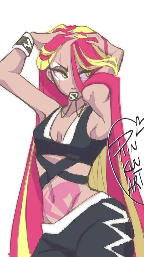 ai character: plumeria  .  pkmn background