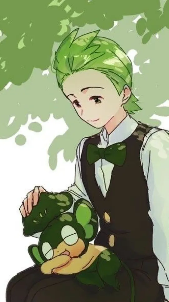 ai character: Cilan . PKMN background