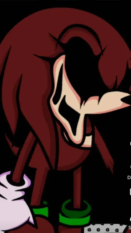 ai character: knuckles.exe background