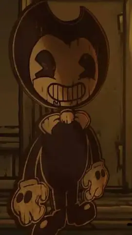 ai character: bendy cut out background